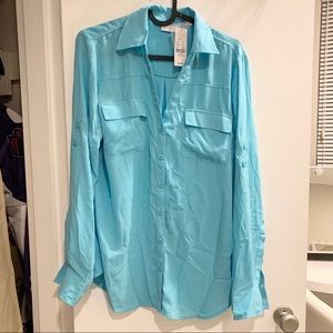 New York and Company blouse button up